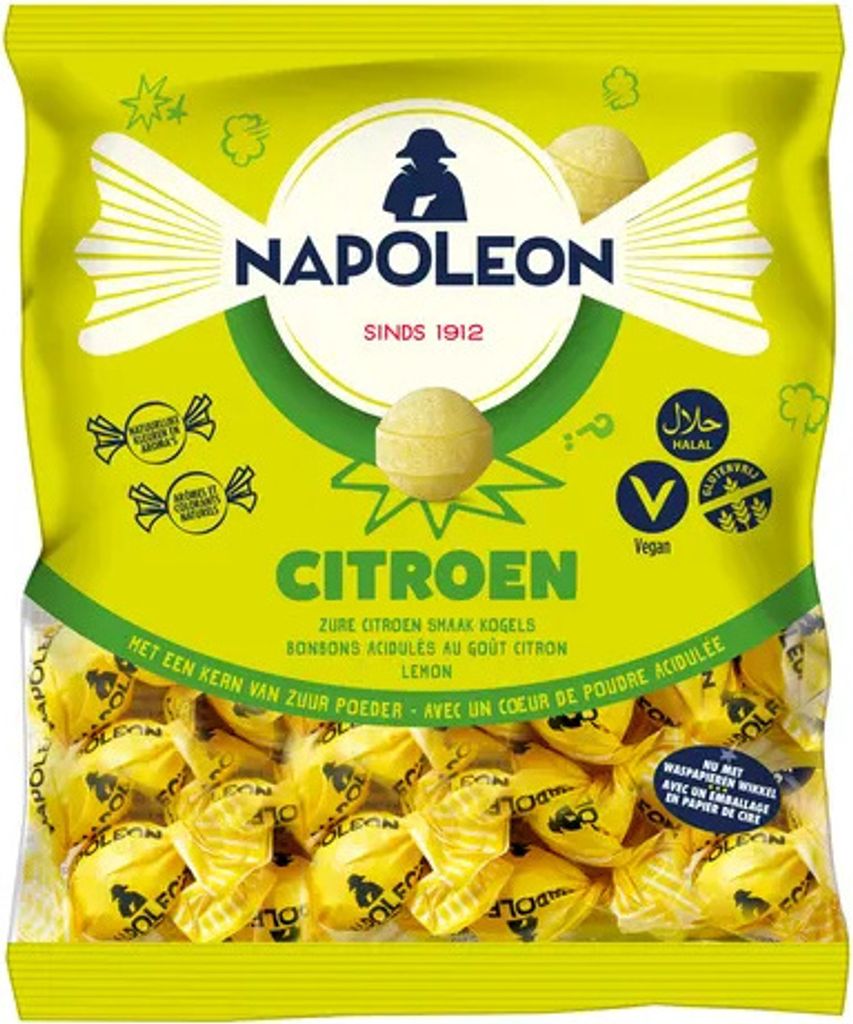 Napoleon - Candy Napoleon Citroen Bag 1 kg | Tasche A 1000 Produktbild 