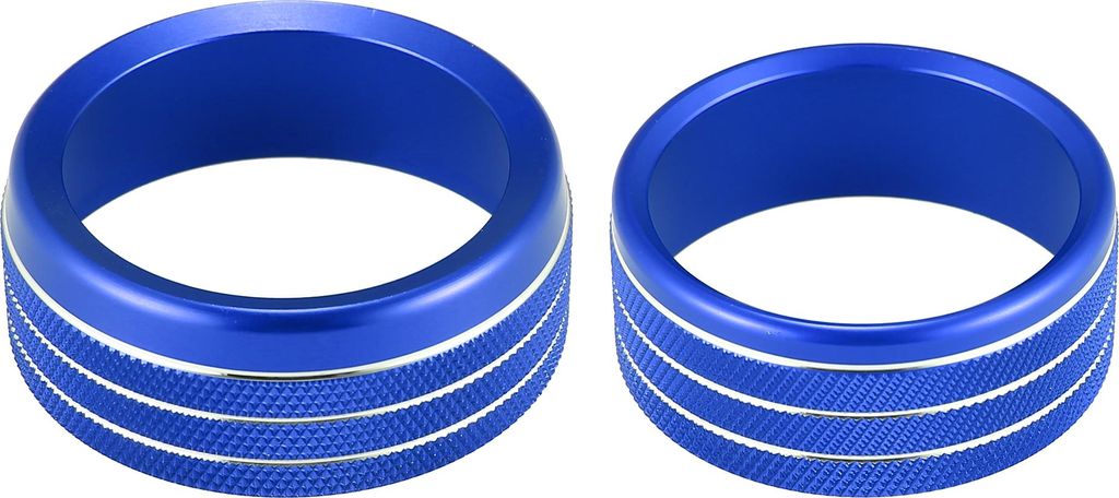 1 Satz Auto Scheinwerfer Knopf Abdeckung Schaltknauf Abdeckung Blau