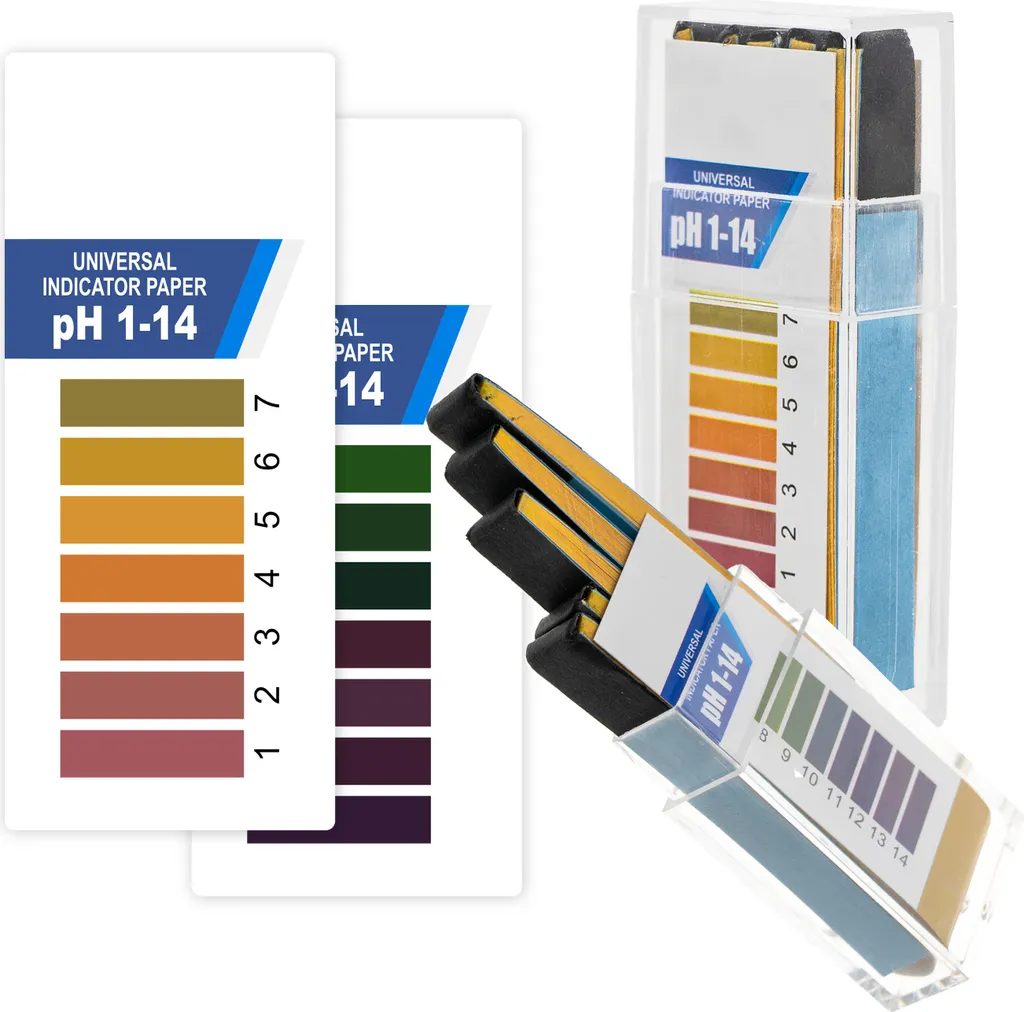 100 Strisce pH 1-14 per Esperimenti Scientifici e Test Casa