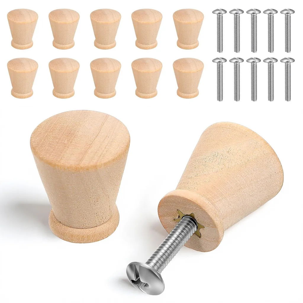 Boutons d'armoire avec vis pour rénover vos rangements de lit