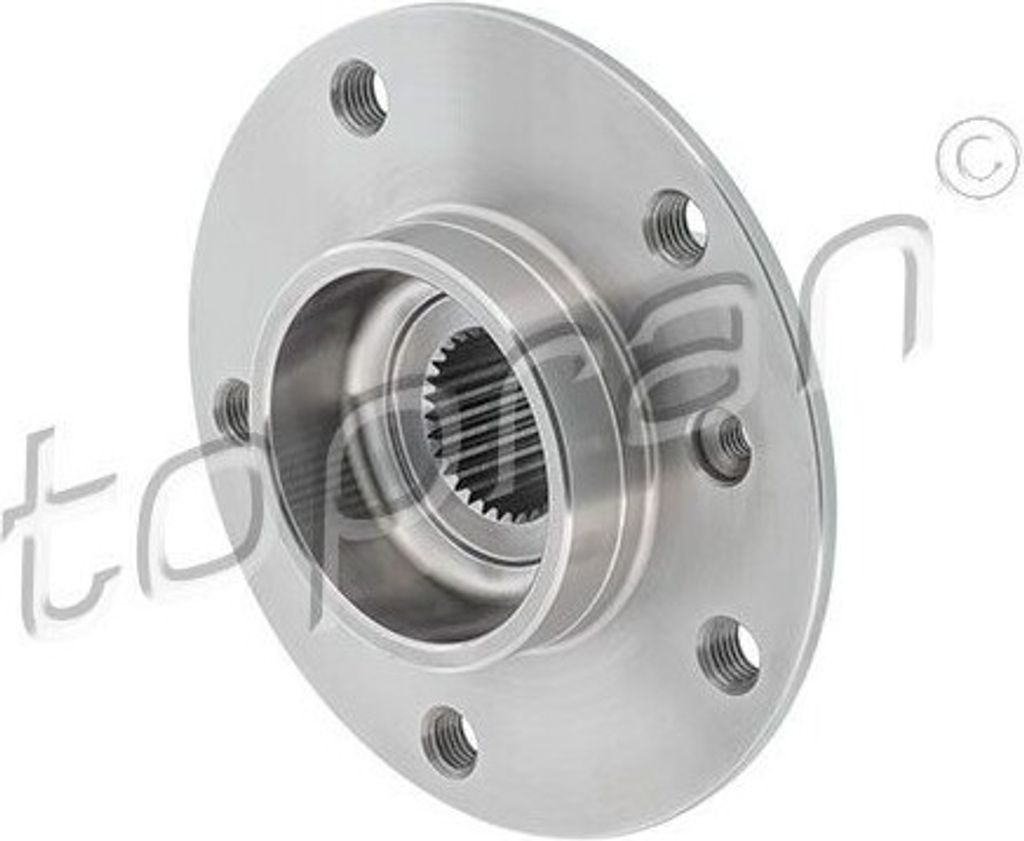 TOPRAN 503 356 Radnabe Hinten für BMW 5 Limousine (E39) 5-Loch Ø120mm Lochkreis