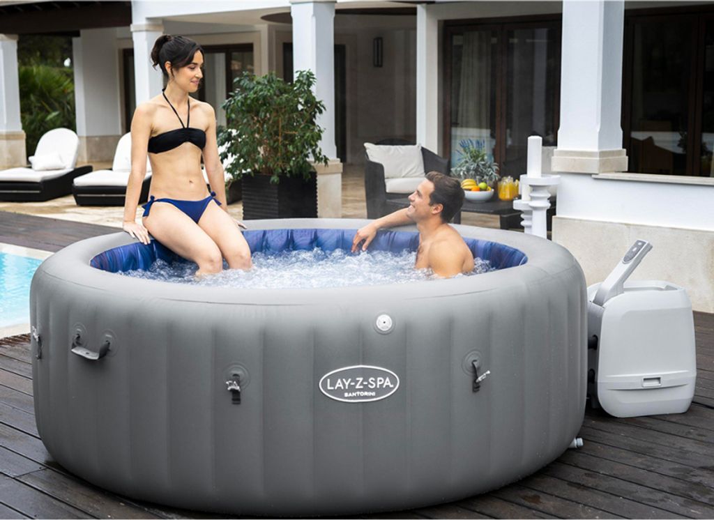 Santorini Lay-Z-Spa HydroJet Pro Garden Jacuzzi BESTWAY Obrázek produktu 51