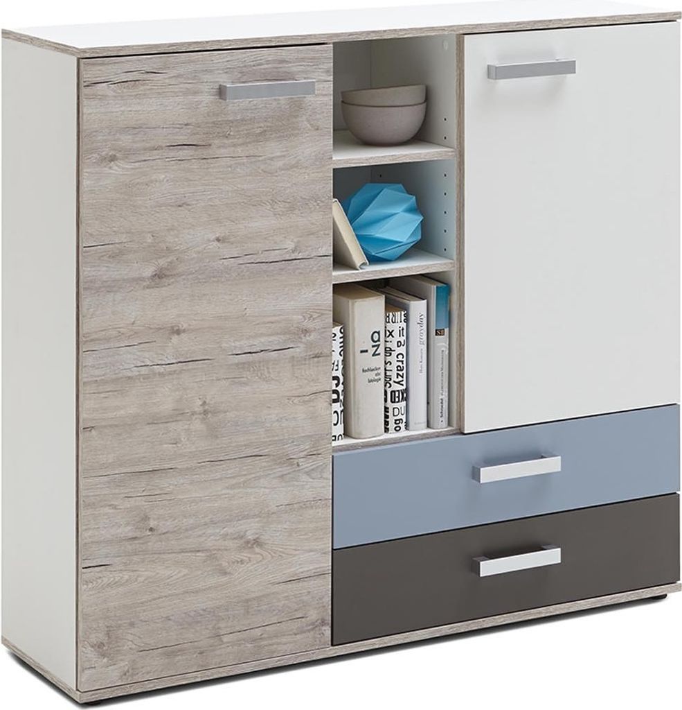 Kommode Sideboard Highboard Anrichte Standschrank Beistellkommode "Ferdy I"