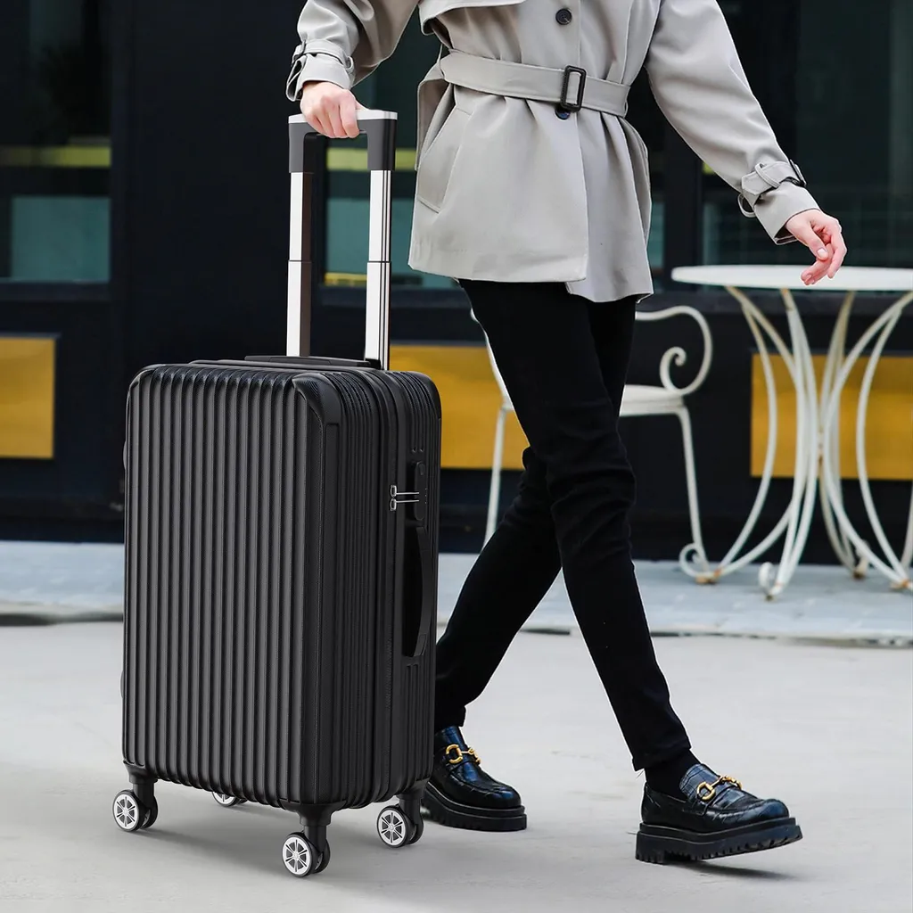 Set de bagages 4 roues multidirectionnelles et serrure TSA intégré - 2
