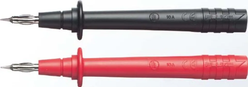 Pointes Fluke TP74 pour test de circuits denses et borniers étroits 4mm