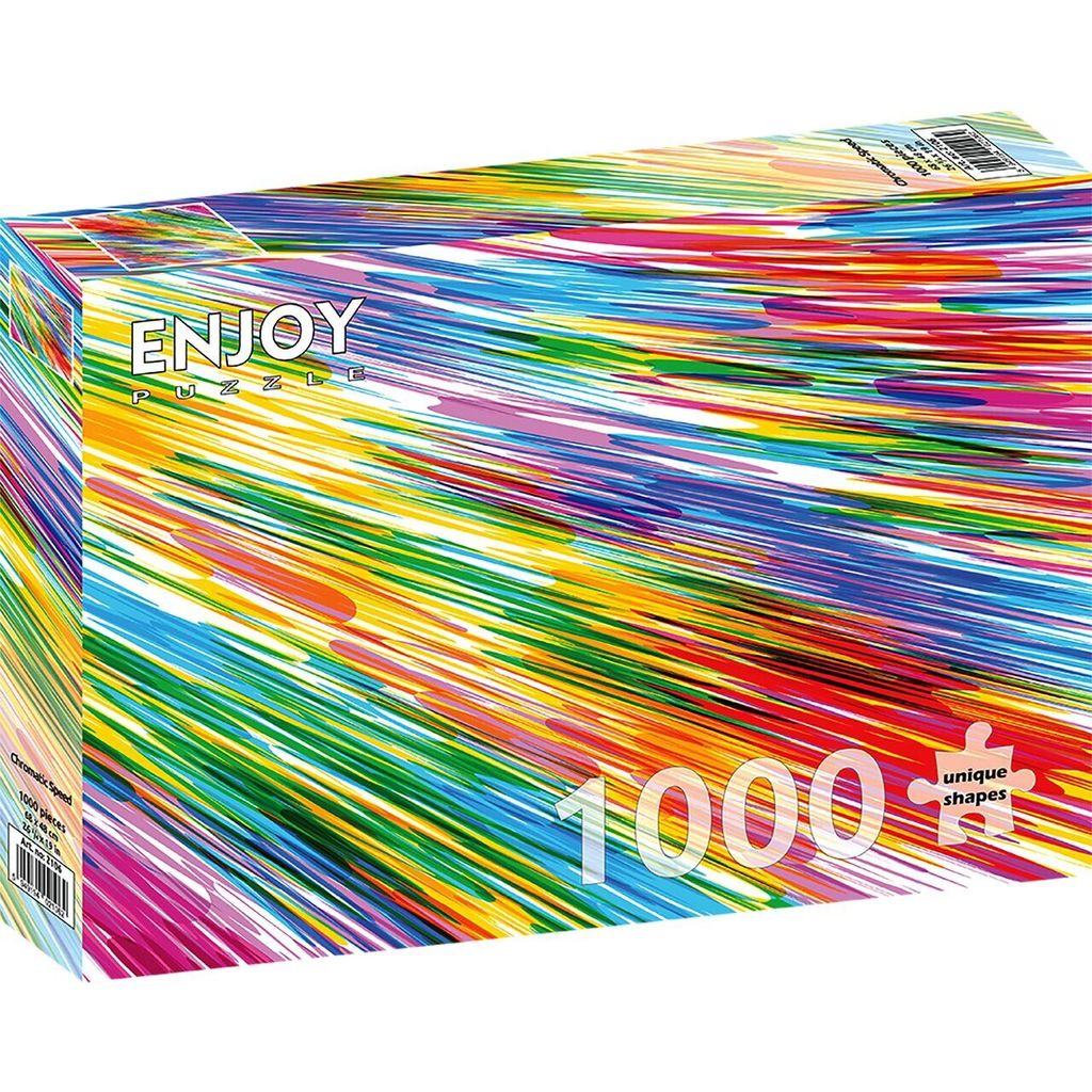 Puzzle 1000 dílků Enjoy – Chromatic Speed Obrázek produktu 