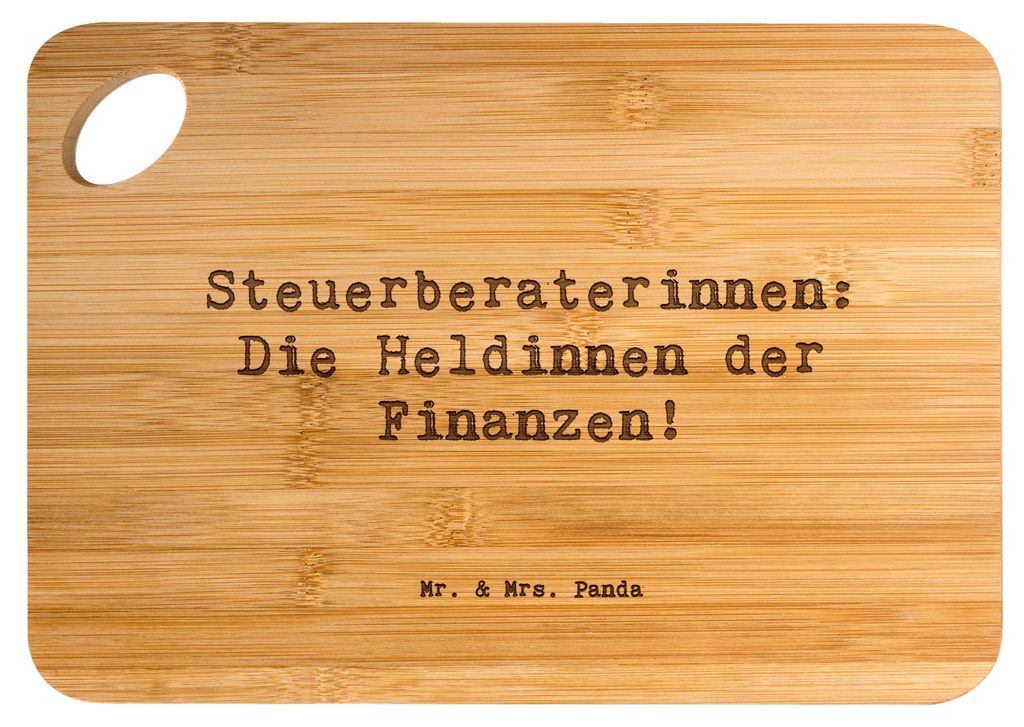 Mr. & Mrs. Panda schneidbrett Spruch Steuerberaterin Heldin - Transparent - Geschenk, Berufspassion, Brett, Frühstücksbrettchen, Alltag, Einzigar...