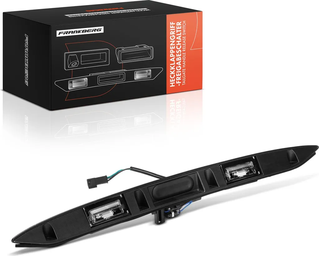 Poignée Hayon Renforcée pour MINI Mini Cabriolet R53 R52 R50 Noir Mat
