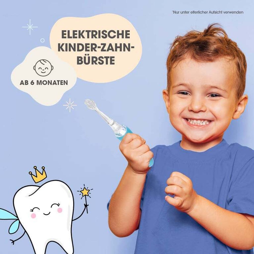 VITALmaxx Elektrische Kinder-Zahnbürste mit Smart Timer - Produktbild 2