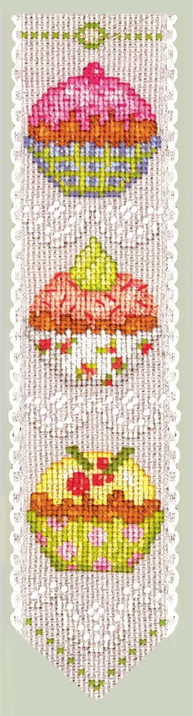Acquista Kit Segnalibro Cupcakes Le Bonheur des Dames 5x20cm