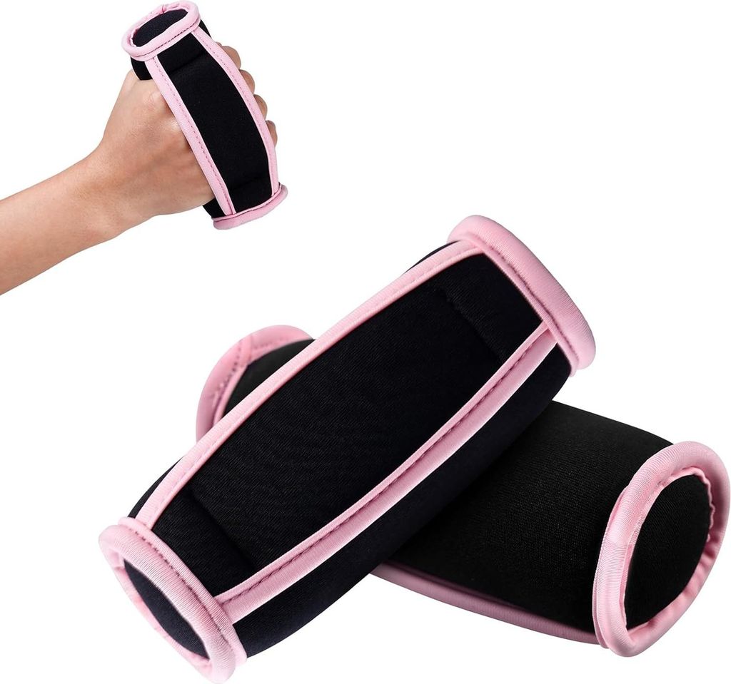 Weiche Hantelset für Aerobic, Pilates und Yoga - 1 kg (Set von 2)