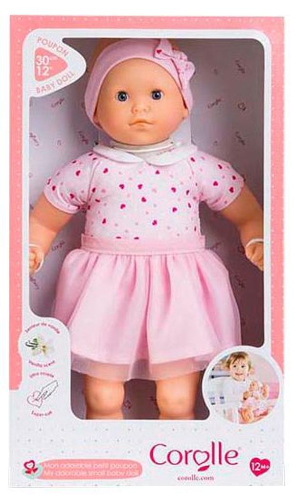Corolle Babypuppe Herzchen 30cm - niedliche Puppe für Kinder