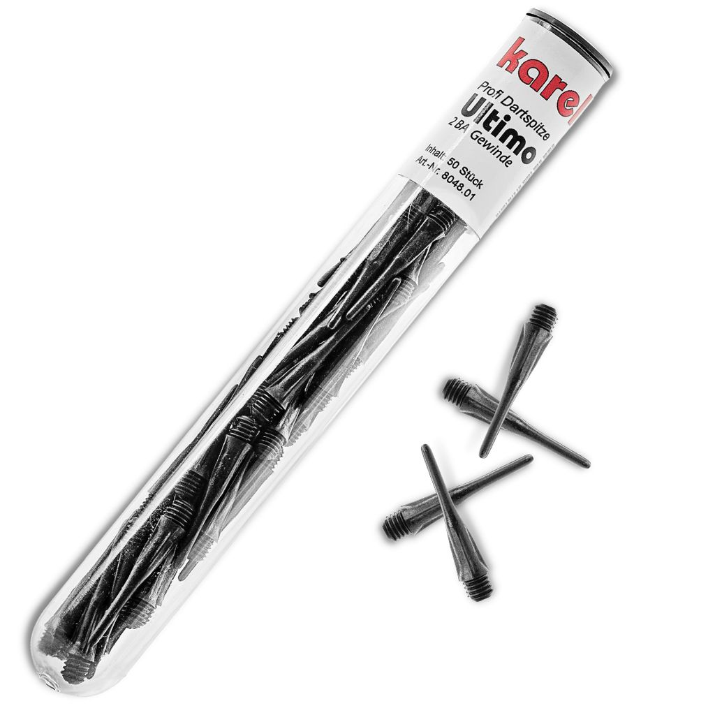 Karella Ultimo Softdarts punte 50 pezzi in tubo per Immagine del prodotto 
