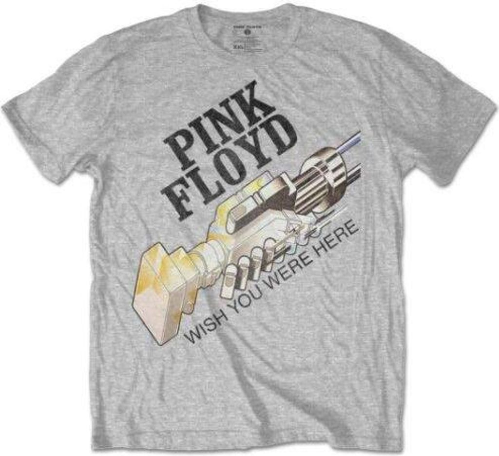 Pink Floyd - "Wish You Were Here Robot Shake" T-Shirt für Herren/Damen Uni RO2080 (M) (Grau)