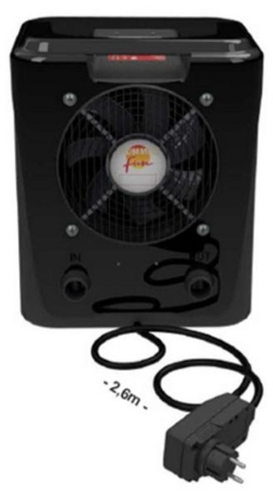 Pompe à chaleur de piscine 5kw noir - Edg - 107845 - summer Image du produit 