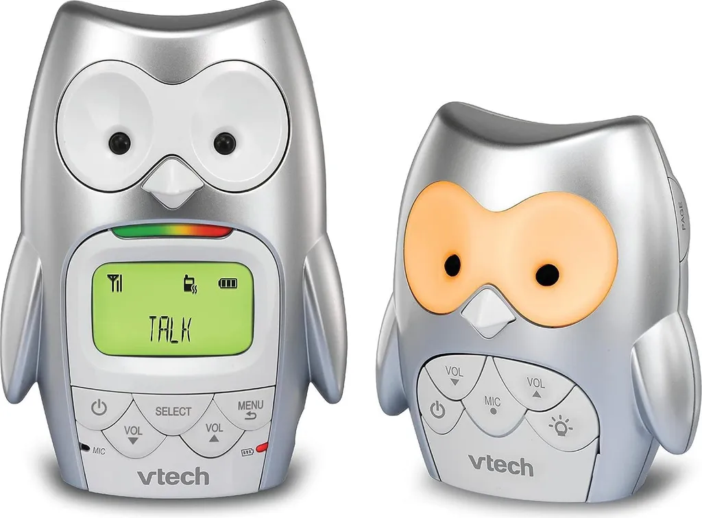 Babyphone VTech BM2300 Hibou : fini les interférences avec le DECT - 6