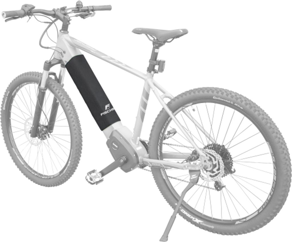 FISCHER Schutzhülle - für integrierten E-Bike Akku Produktbild 