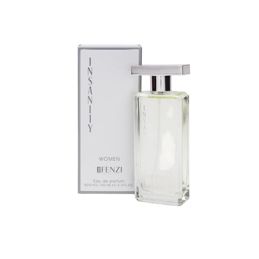 JFenzi Insanity Women Eau de Parfum 100 ml – Intensität, Produktbild 
