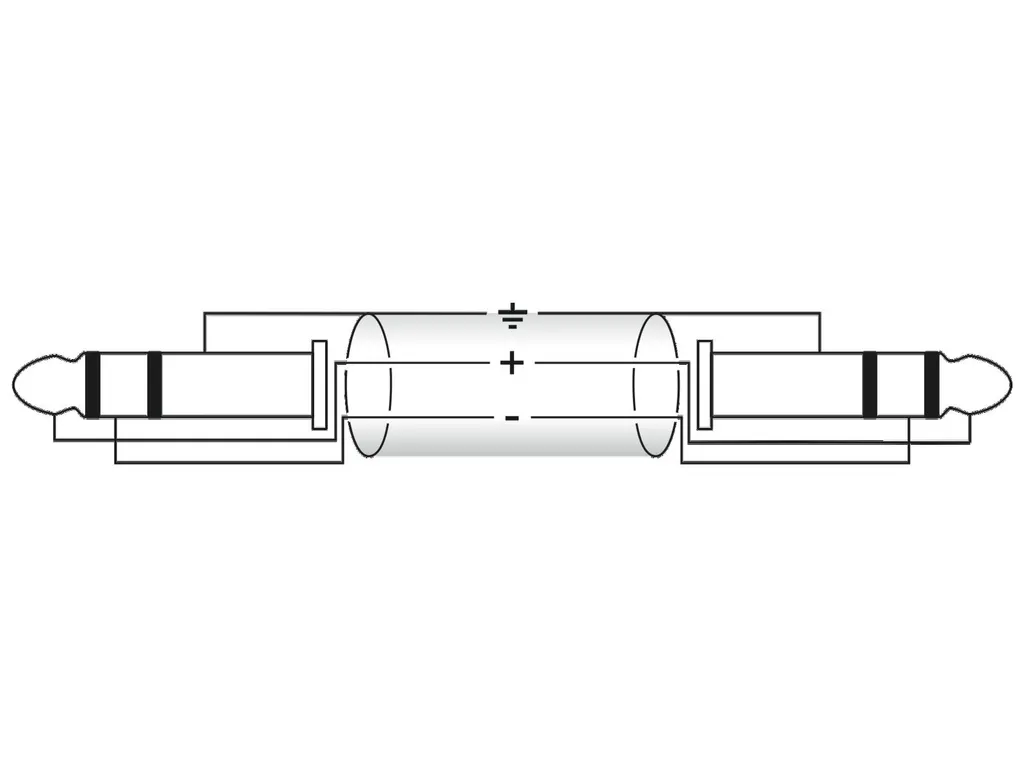 Câble Jack 6,3 stéréo anti-interférence OMNITRONIC 6x0,9m sans bruit - 4