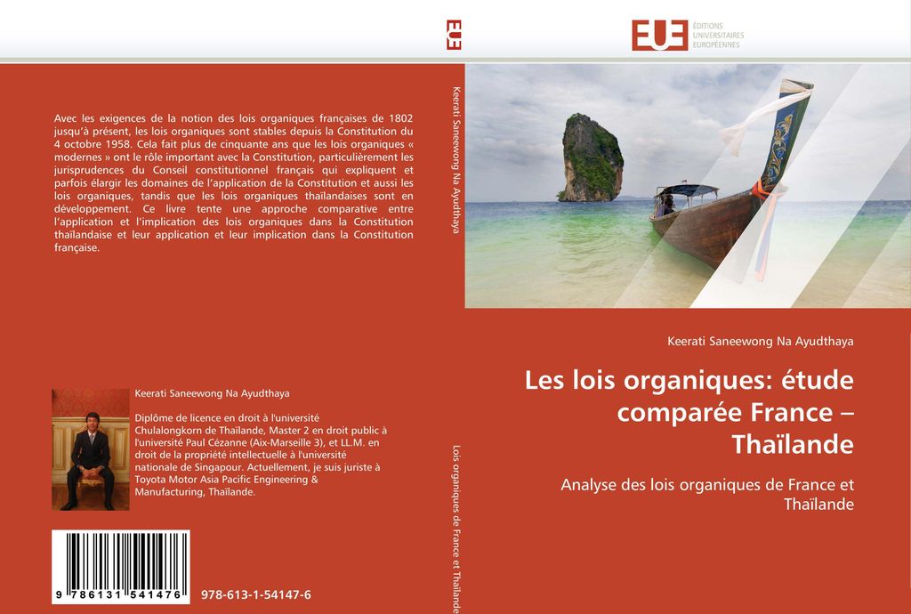 Les lois organiques: étude comparée France - Thaïlande