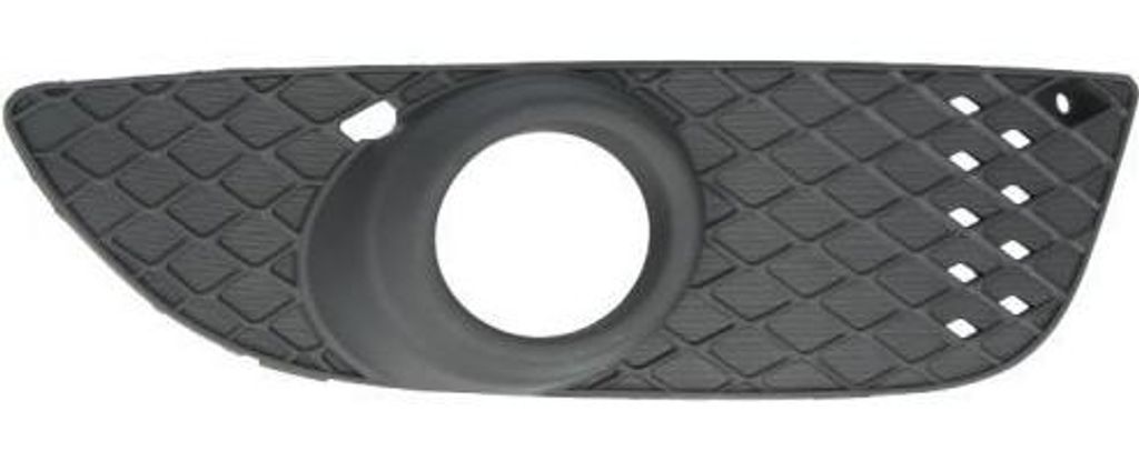 BLIC Lüftungsgitter Grill Stoßfänger für MITSUBISHI Lancer VIII Schrägheck (CXA) mit Loch/Löchern für Nebellampen