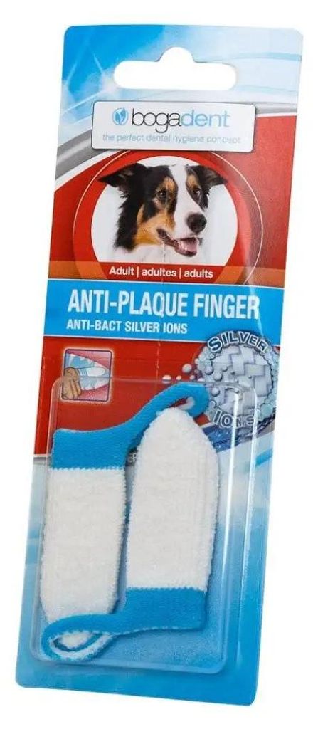 BOGAR ANTI-PLAQUE DOIGTS Chien adulte 2 pièces Image du produit 