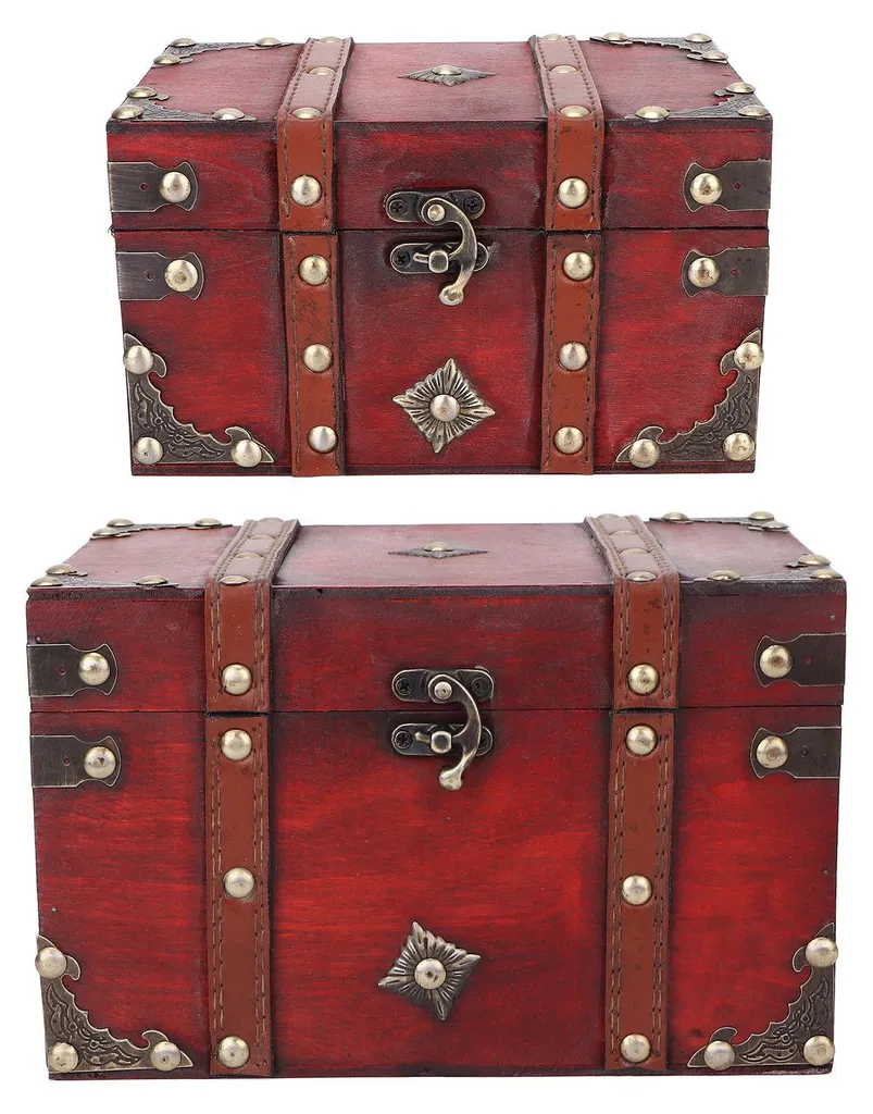 Boîte de rangement bois vintage pour protéger vos photos et cartes
