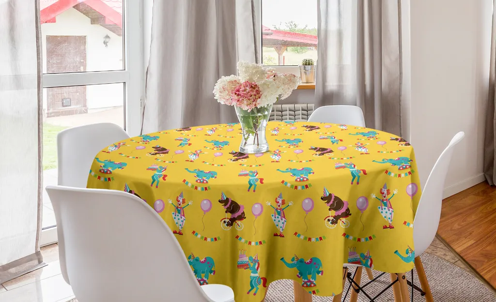 Tovaglia Circo ABAKUHAUS 150cm - Look Moderno per Sala da Pranzo