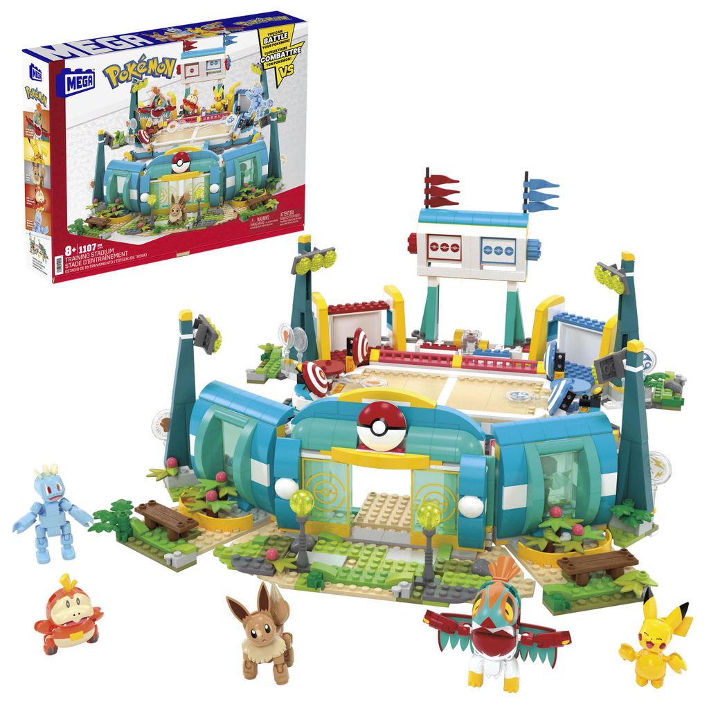 MEGA Pokémon Trainingsstadion (mit 5 Actionfiguren, 1101 Produktbild 