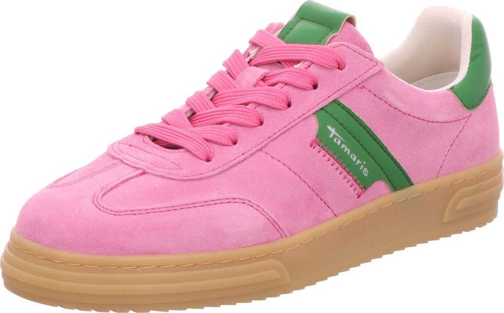 Tamaris Damen Low Sneaker Low Top 1-23788-42 Rosa Sneaker
