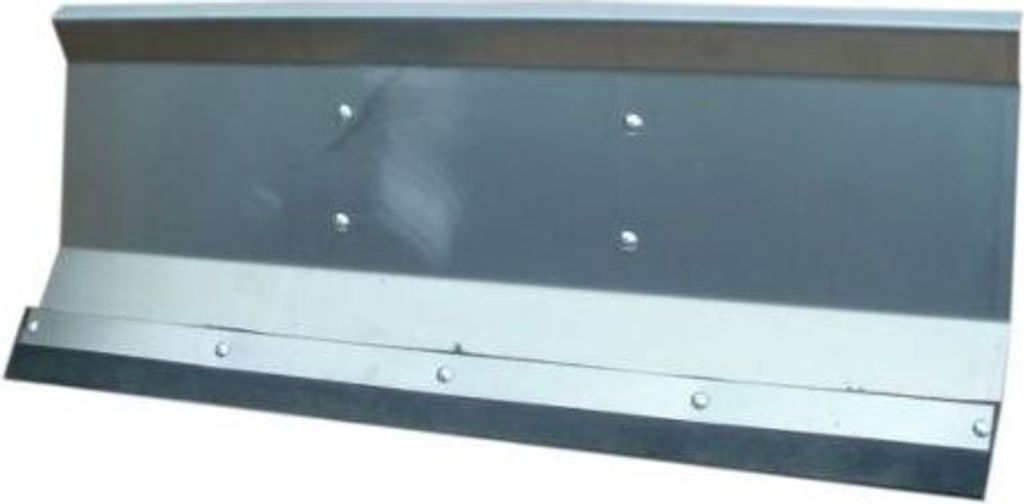 Schneeschieber Schneeschild Selbstbauschild gekantet 200x40 cm