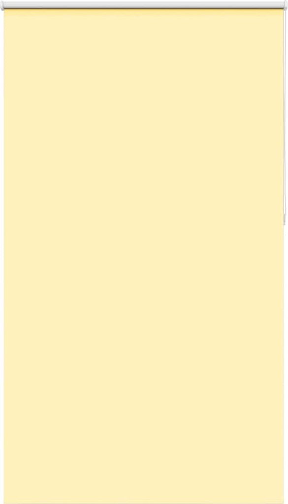 Verdunkelungsrollo Gelb 120x230cm Stoffbreite 116,6cm Polyester