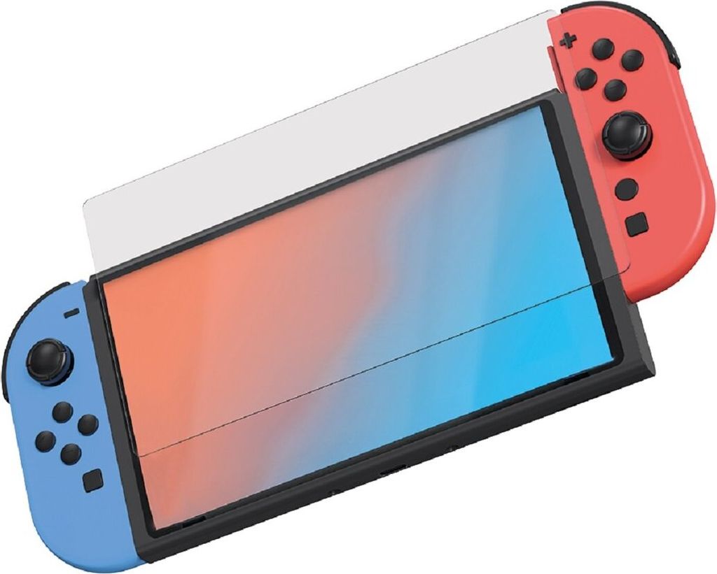 Qware Schutzfolie kompatibel mit Nintendo Switch 2 – Klare Displayschutzfolie gegen Kratzer