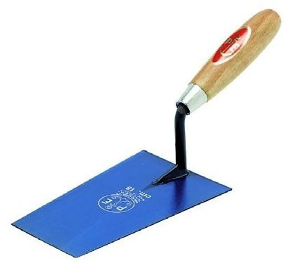 Truelle de chantier Pavan 905 de 18 cm pour pose de briques et mortier