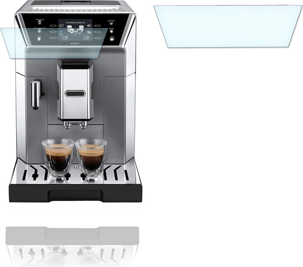 Display Schutzfolie für DeLonghi PrimaDonna ECAM CLASS 550.55 550.65 550.85 550.75 556.75 556.55