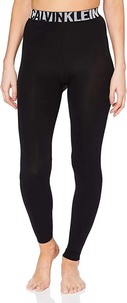 Damen-Leggings Calvin Klein Logo Schwarz