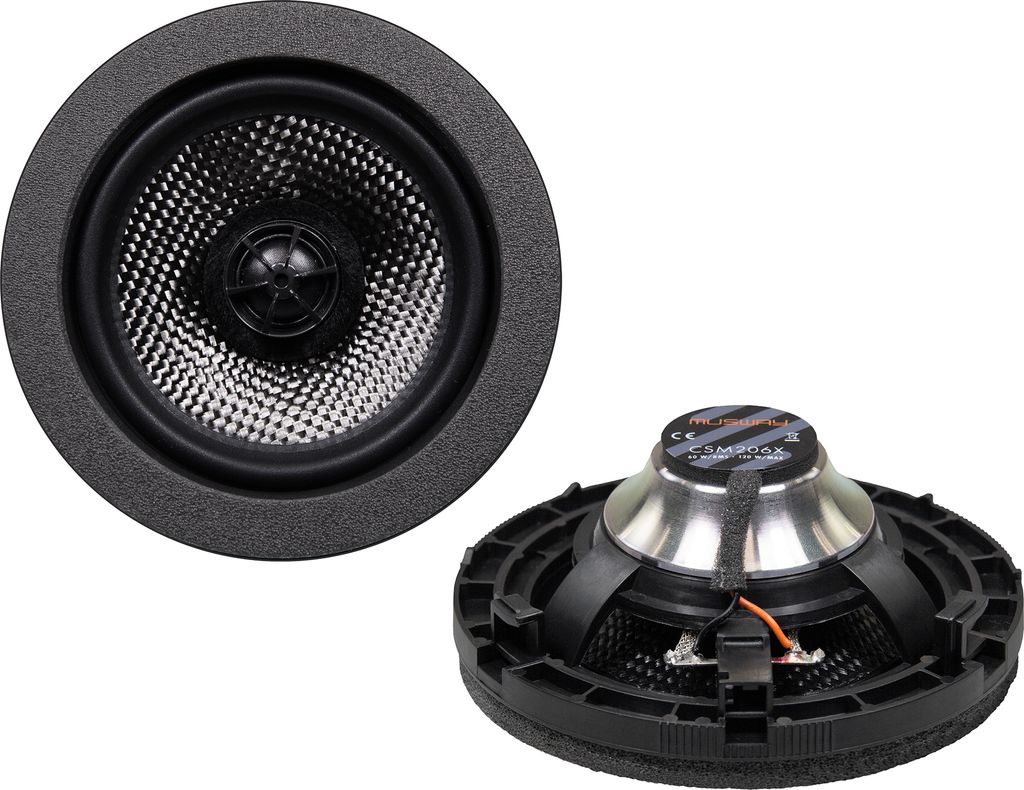 MUSWAY Koax Lautsprecher Auto Boxen Set 10 cm CSM-206X