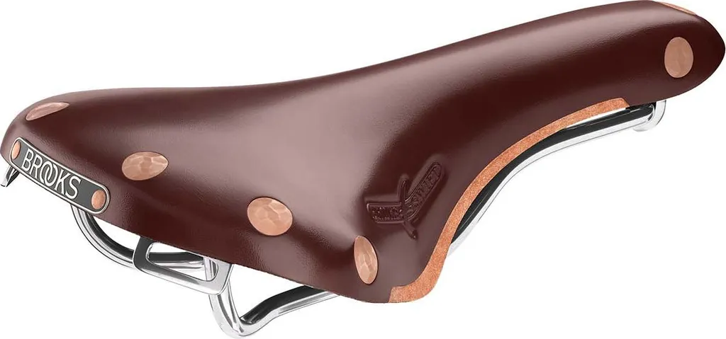 Selle vélo Brooks B360H00A17205 Swift cuir marron vintage
