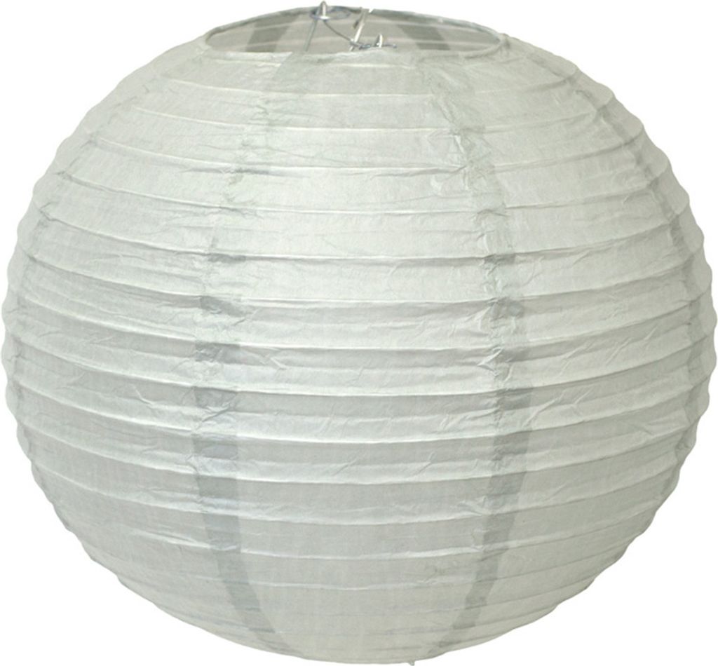 hell silber Lampion