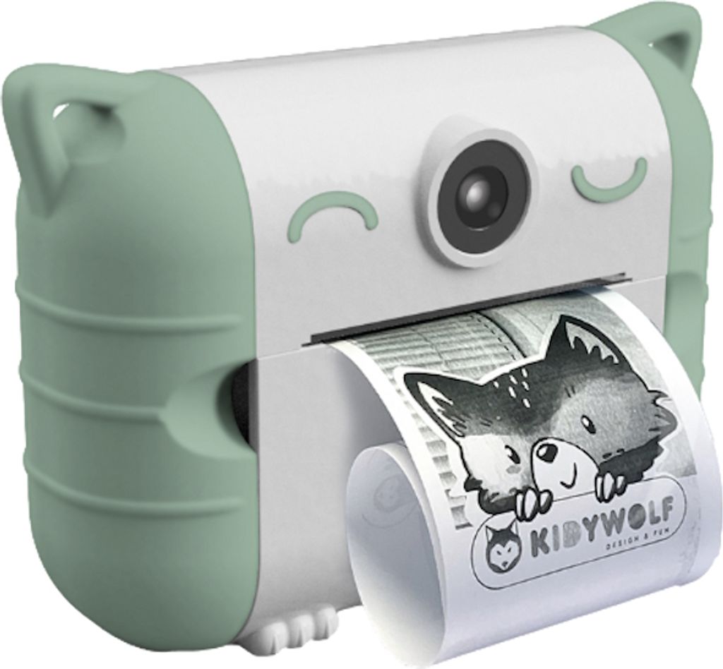 Kidywolf instantcamera, groen Productafbeelding 