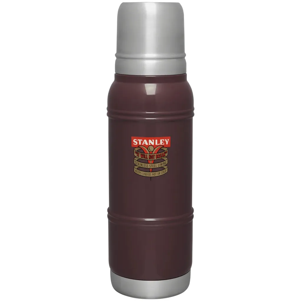 Termos Stanley Milestone 1940 Garnet Gloss 1L - Performance Estrema - 1