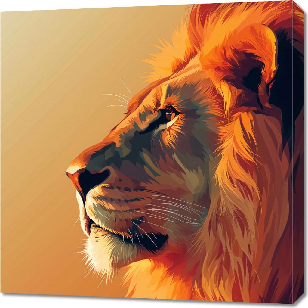 Bild 70x70cm König