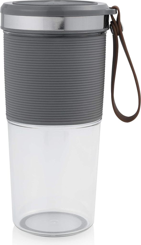 Tristar Mini Standmixer - 400 ml 2 Klingen 1 Geschwindigkeit 50 W Mixer zum Mitnehmen Smoothie- und Shake-Maker BL-4475