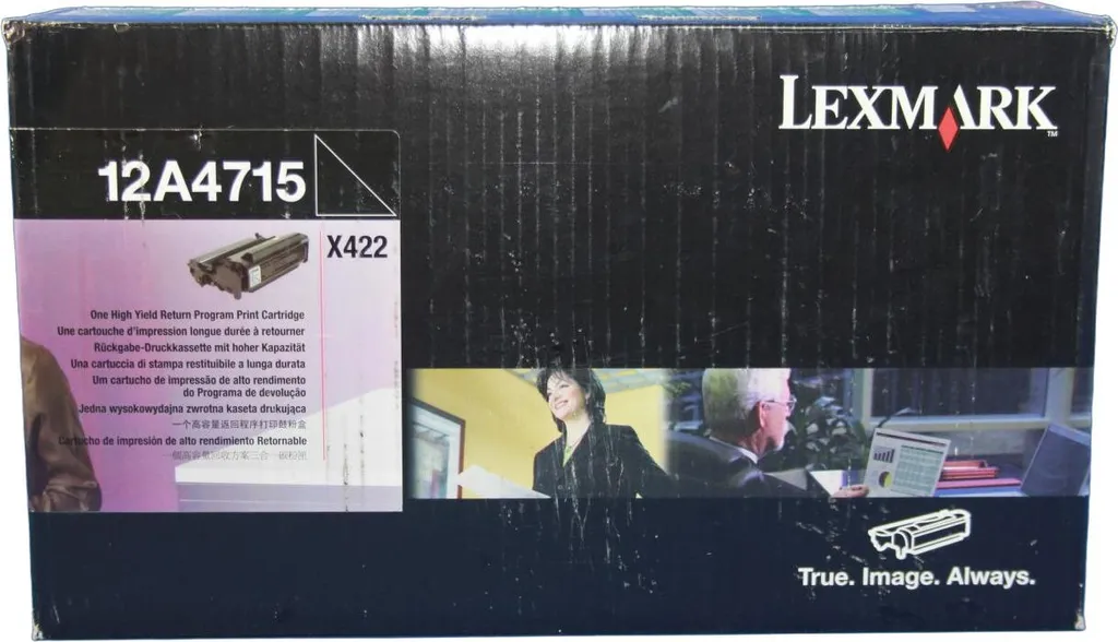 Toner Noir Lexmark 12A4715 : Finissez-en avec les Impressions Floues