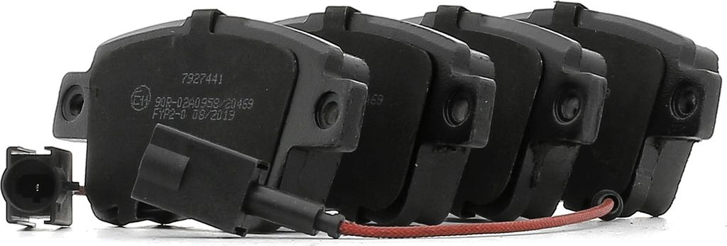 STARK Bremsbeläge Satz Hinten für FIAT GRANDE PUNTO (199) SKBP-0011327