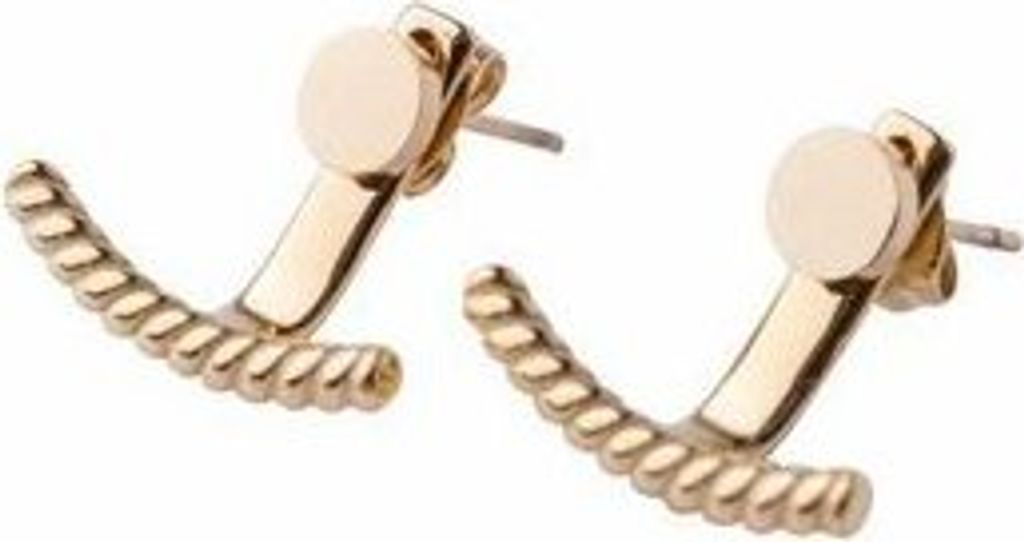 Ohrstecker - SuperDot - Edelstahl - goldfarben