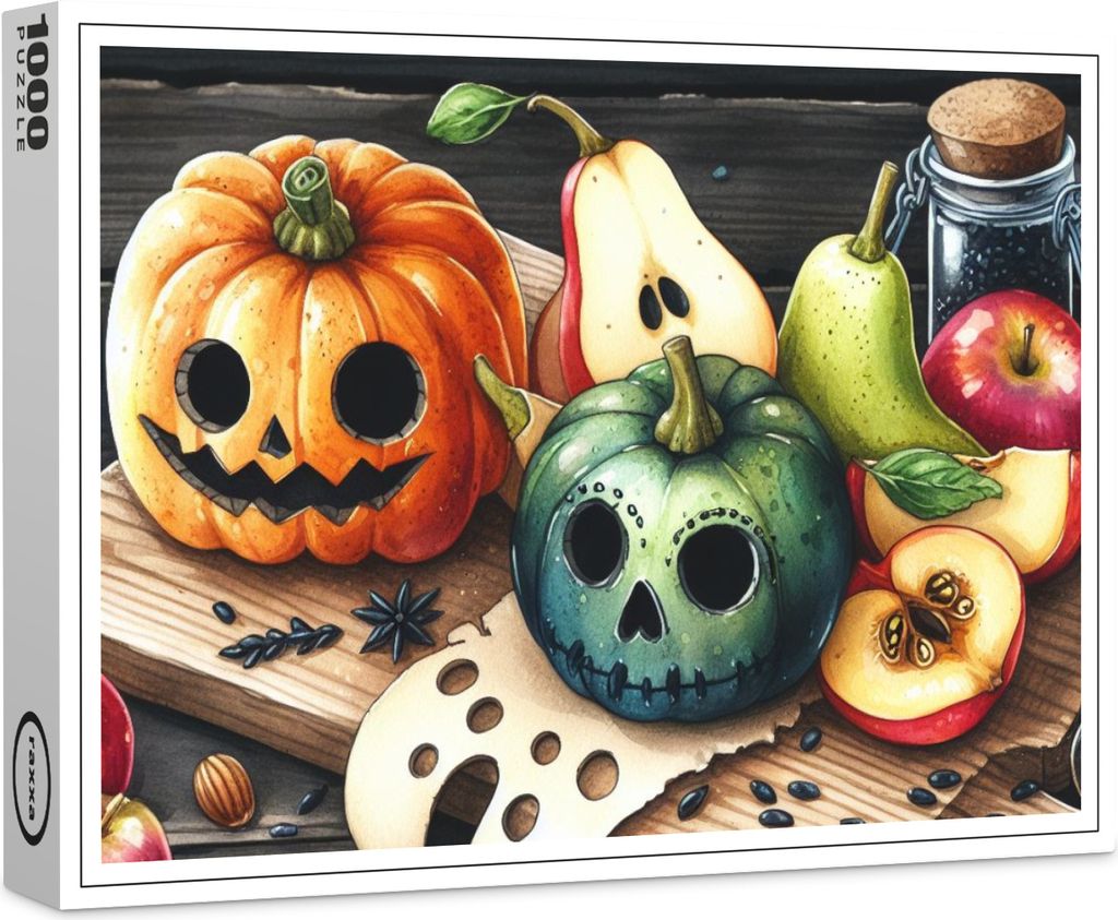 raxxa Premium-Puzzle "Halloween KI 2", 1000 Teile