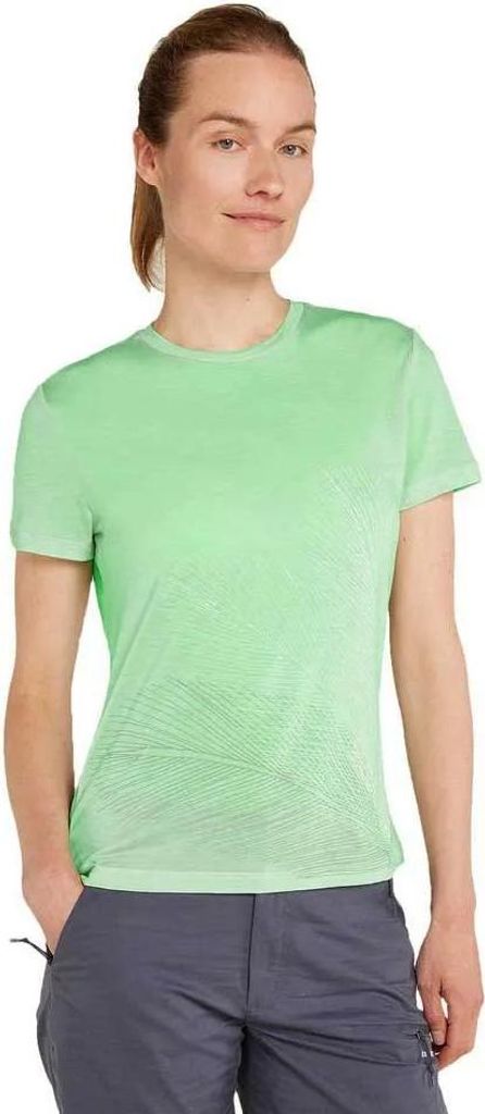 Icebreaker Merino Core Plume Kurzarm-t-shirt Grün XS Damen Grün XS