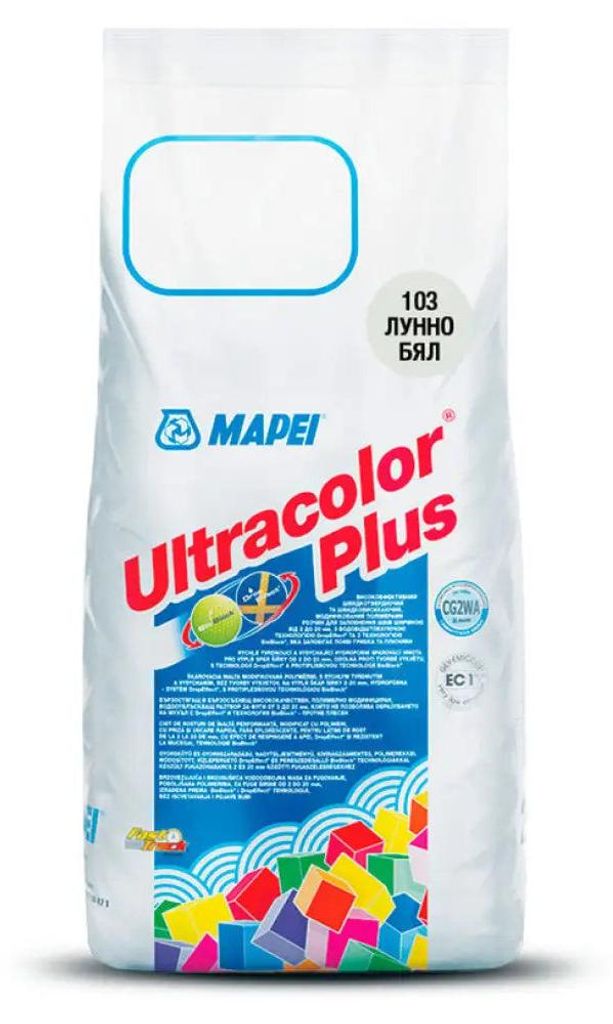 Fugenmischung Ultracolor Plus Mapei Moon White 103 Produktbild 