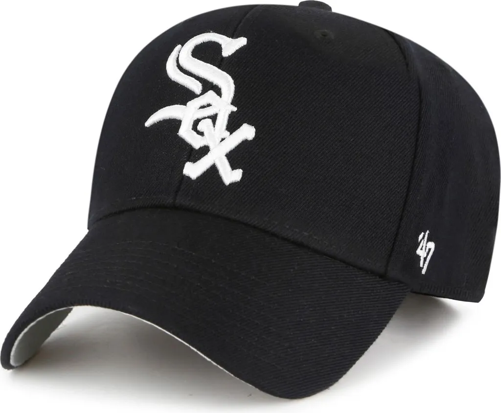 Offerta Cappello 47 Brand White Sox Nero MLB | Disponibilità Limitata